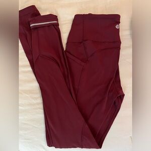 Lululemon full length running tights.